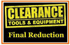 Clearance Corner - Tools & Accessories