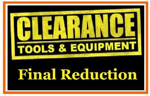 Clearance Tools & Accessories