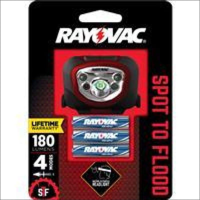 Rayovac STFHL3AAA-B Hands-Free 3AAA Headlight Clearance Spectrum Brands / Rayovac 012800524556