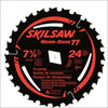 Skil 7-1/4 Skilsaw Worm-drive 77 Framing Circular Saw Blade 76924 saw blades SKIL 039725034410